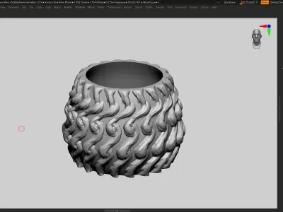 vase 3d print 462 3D print model