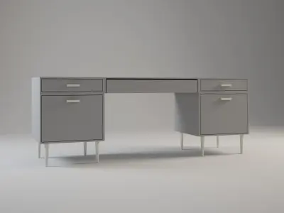 Minimalist Dressing table  Free 3D model