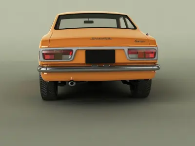 Toyota Corolla Coupe TE27 3D model