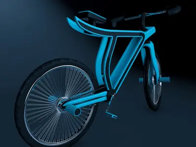 Bike - Bicycle  3D model 3D model
