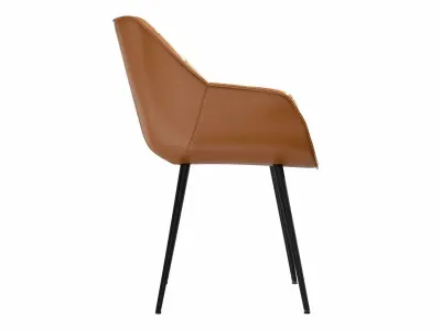 Leather chair loft 3D model