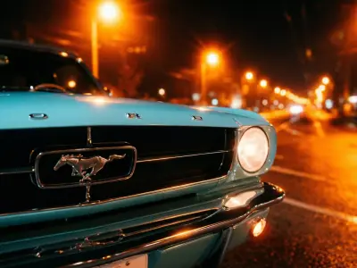 1965 FORD MUSTANG CONVERTIBLE  3D model