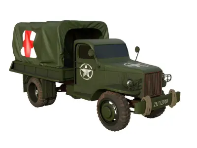 army truck 3D model