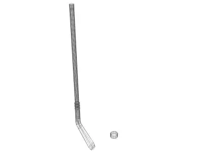 Sport Equipment - Ice Hockey 3D model
