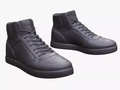 Sneakers 135 - All MH Bodies - UE5 Skeletons - Rigged Low-poly 3D model