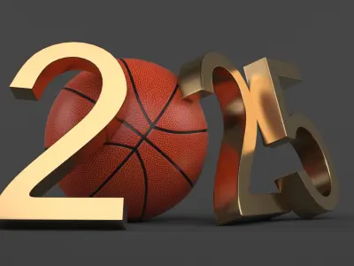New Year 2025 Free 3D model purchase