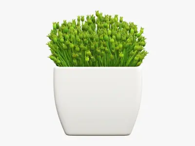 Plant artificial 06 3D model