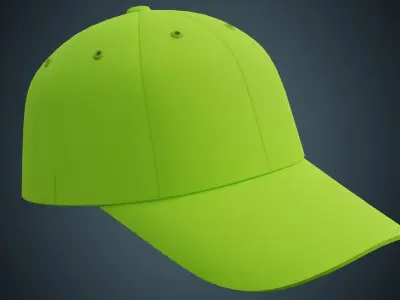 Baseball Cap 1 Basic 3D model