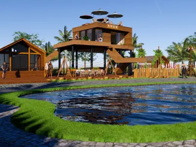 Country House 3D model