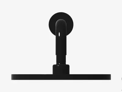Shower - Head - Luxury - Vivid Low-poly 3D model