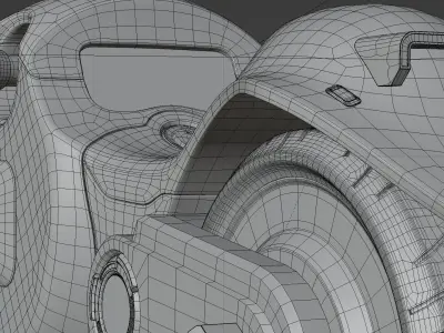 Concept Bike Motorcycle 3D model