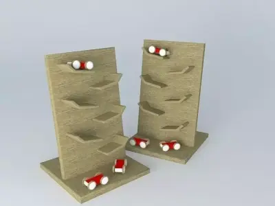 Wood Kids game Free 3D model