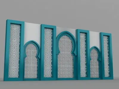 Islamic Decoration 3D model