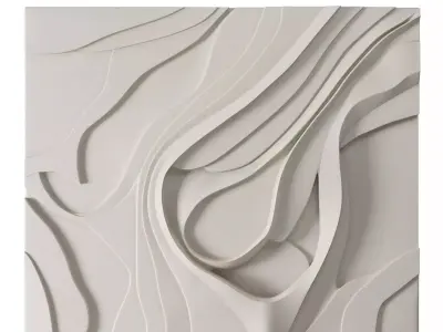 Wall Decor Set 03 3D Model Collection