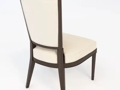 Bolier Modern Luxury Side Chair 90017 3D model