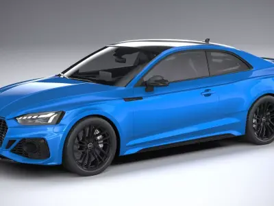 Audi RS5 Coupe 2020 3D model
