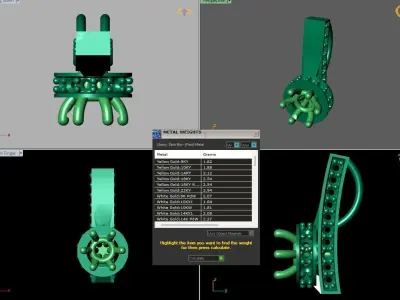 Pendant STL Ready For Print 3D print model