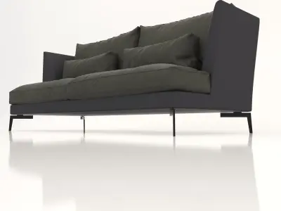 Interior Sofa 32 - For CNC and Interior 3D model