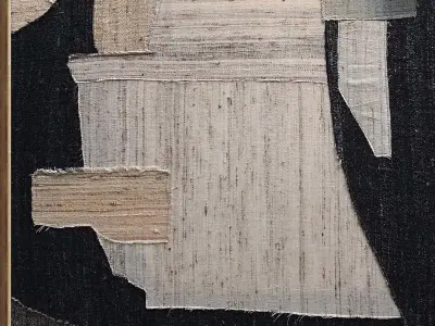 Plaster Two Photo Frame 518 Low-poly 3D model