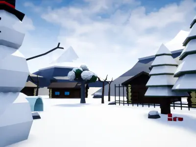 Low Poly Art Pack Low-poly 3D model