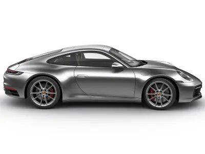 Porsche 911 992 Coupe 2019 3D model