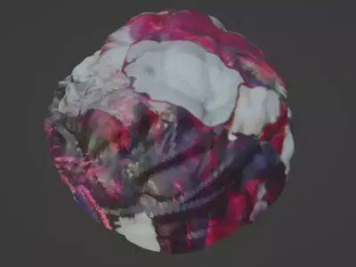 Si-Fi planet Free 3D model