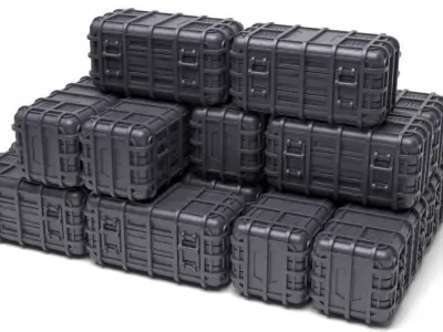 Star Wars Gray Crate 1-12 scale Blackseries  Free 3D print model