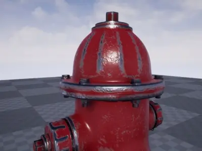 Fire Hydrant 3D model Free 3D model