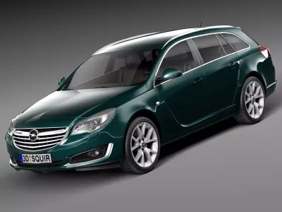 Opel Insignia Sports Tourer 2014 3D model