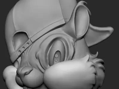 Bunny hat 3D print model