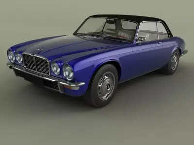 Jaguar XJ6C Coupe 3D model