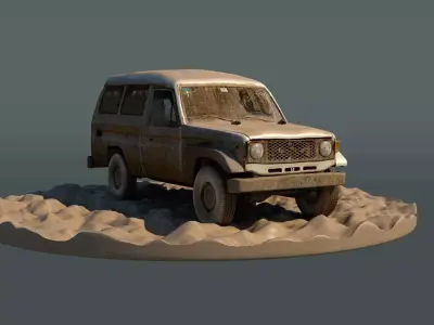 Toyota Land Cruiser 3D model