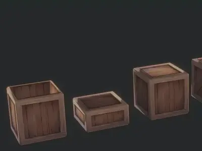 Pixel style boxes Texture