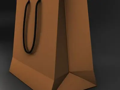paper bag 3D model