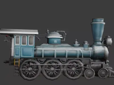 train3455 3d model 3D model