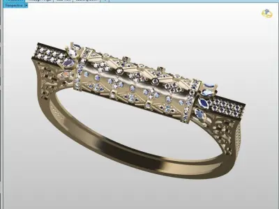 Fancy ideal Bracelet  3D print model