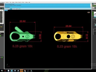 Luxury Modular Link Chain Bracelet Design  2887 3D print model