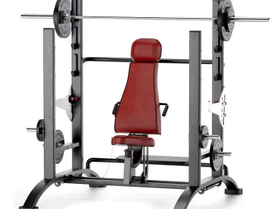 Gym Equipment POWER TOWER  3D model