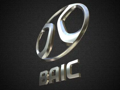 baic logo 3D model