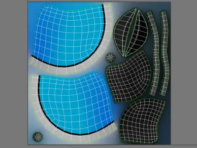 Motorcycle Helmet  3D model