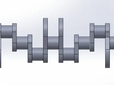 CAMSHAFT SOLIDWORKS 3D MODELING 3D model
