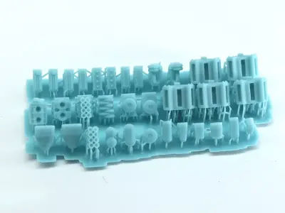 Modular Engine for Gaslands Cars 3D print model