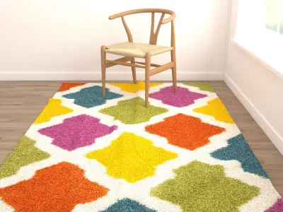 Rugs No 531 Low-poly 3D model