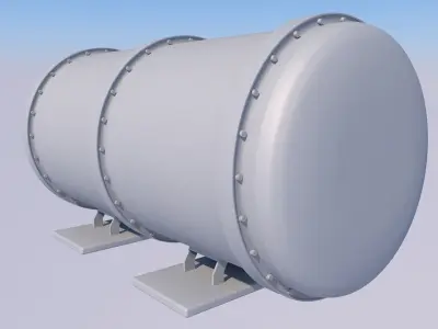 Tanker tank Free 3D model