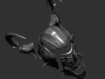 Fantasy Helmet I 3D print model