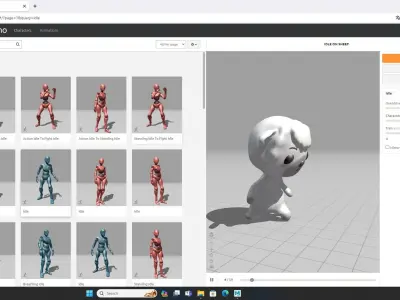 Sheep low poly animated v001 3d model Low-poly 3D model