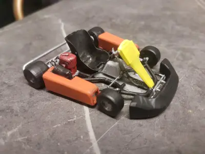 Racing Kart 3D print model
