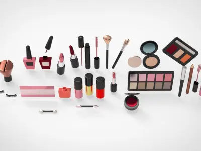 Luxury Cosmetic Skin Care 3d 3D model