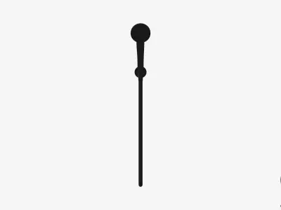 Shower - Hand - Luxury - Pin Low-poly 3D model