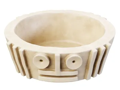 Tray with Decor 3D model